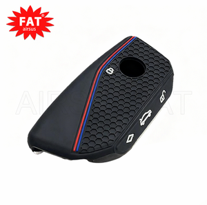 เคสใส่กุญแจซิลิโคนแบบนิ่มสำหรับ <span class=keywords><strong>BMW</strong></span> 7 Series IX I5 <span class=keywords><strong>M60</strong></span> X6 X7 X5 IX <span class=keywords><strong>I7</strong></span> x 2023-2025อุปกรณ์ป้องกันกุญแจรถยนต์พร้อมห่วง - Product Image 1