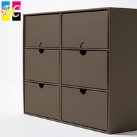 Boîte de rangement pour bijoux personnalisée avec impression, emballage cadeau durable pour le rangement des chaussettes, des sous-vêtements, des montres, emballage cadeau