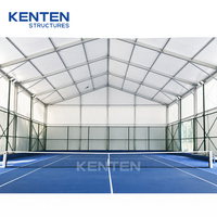Couvertures de terrain de pickleball personnalisées KENTEN, toit de stade, couverture de terrain de pickleball extérieur, tente de marquise pour pickleball