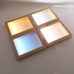 Commercio all'ingrosso in <span class=keywords><strong>legno</strong></span> massello di grandi dimensioni cornici per foto altalena scatole di <span class=keywords><strong>legno</strong></span> cartelli da parete con luci a LED di qualità artigianato in <span class=keywords><strong>legno</strong></span> - Product Image 6