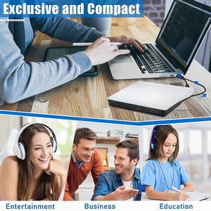 BT638 USB3.0 <span class=keywords><strong>graveur</strong></span> <span class=keywords><strong>de</strong></span> lecteur <span class=keywords><strong>DVD</strong></span> externe ordinateur portable <span class=keywords><strong>graveur</strong></span> <span class=keywords><strong>de</strong></span> <span class=keywords><strong>CD</strong></span> type-c lecteur optique Mobile prise en charge <span class=keywords><strong>de</strong></span> la carte SD u-disk - Product Image 3