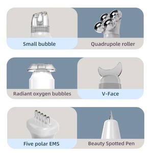 17 in 1 Oxygen Spray Gun Skin <b>Scrubber</b> Wrinkle Removal Multifunctional Hydra <b>Face</b> Machine - Product Image 5