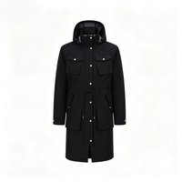 Veste de randonnée imperméable, coupe-vent et respirante pour homme, avec logo personnalisé, coutures entièrement thermocollées, pour l'alpinisme, OEM