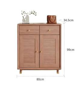 <span class=keywords><strong>Meuble</strong></span> d'entrée en bois massif nordique, style moderne, organisateur de <span class=keywords><strong>chaussures</strong></span> <span class=keywords><strong>pas</strong></span> <span class=keywords><strong>cher</strong></span>, <span class=keywords><strong>meuble</strong></span> de rangement pour <span class=keywords><strong>chaussures</strong></span> - Product Image 3