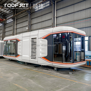 Prefab Pod House Precios prefabricados Diseño moderno Sandwich Panel House <span class=keywords><strong>Concepto</strong></span> ecológico para dormitorio - Product Image 1
