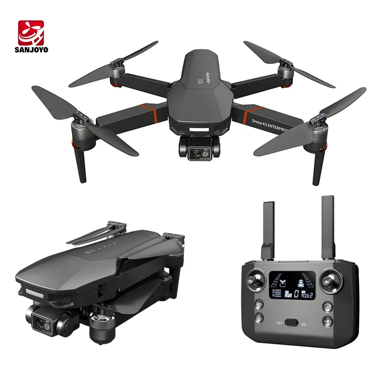 Visuo K3 MAX 3-Axis Gimbal Self-stabilizing 2.7K EIS HD Camera GPS Drone with brushless Motor 3KM Long RC Distance Dron Toy