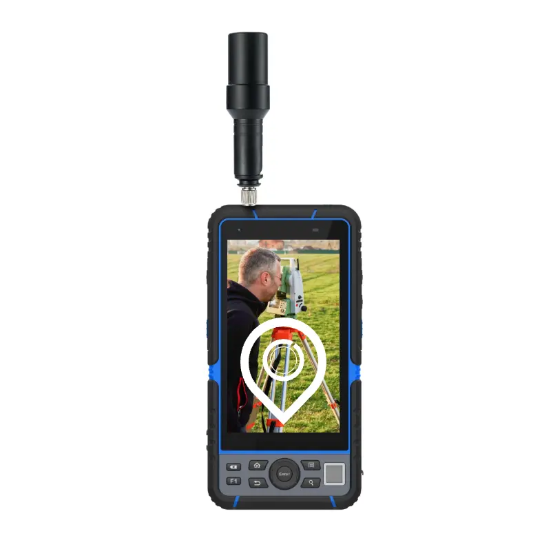 HUGEROCK G60M IP 67 500 니트 9000mAh Gnss 측량 장비 Rtk 바라토 GPS 잠금 블루 버드 pda 안드로이드 pdas 핸드 헬드