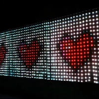 Lumières de rideau intelligentes à pixels RVB programmables pour la maison, l'anniversaire, les fêtes, 2*2M, commande par application, lumières de fée intelligentes pour rideaux