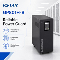 Kstar GP801H-B 1000VA/800W, onduleur de machine longue durée, redresseur SCR, transformateur d'isolement de sortie, interrupteur de dérivation électronique statique