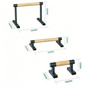 ที่จับวิดพื้นไม้รูปตัว L แบบ Ergonomic สำหรับฝึกซ้อมบาร์โหน ใช้ได้ทั้งในร่มและกลางแจ้ง - Product Image 2