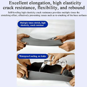 Scellant d'étanchéité polymère MS de qualité construction à séchage rapide pour la réparation des fissures dans les murs et sols en béton, adhésif de calfeutrage imperméable pour le remplissage des joints - Product Image 6