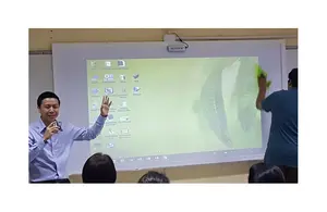 Multi Touch Wireless IWB Sensor Finger Touch Digital Interactive Whiteboard Portable Smart Board For Classroom