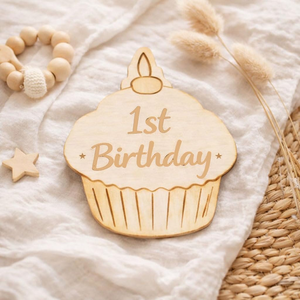 Lot de 15 cartes de jalons mensuels pour bébé <span class=keywords><strong>en</strong></span> <span class=keywords><strong>bois</strong></span> naturel brut, gravées au laser, modernes, DIY, pour décoration intérieure, avec empreinte de pied d'Halloween - Product Image 2
