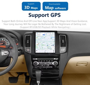 Radio de coche Android 13 DE 10,4 pulgadas para Maxima 2008-2012 estéreo navegación GPS Unidad de reproductor de vídeo Multimedia inalámbrico Carplay WIFI - Product Image 4