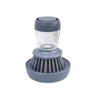 Brosse de cuisine à long manche <span class=keywords><strong>avec</strong></span> réservoir de détergent, poignée ergonomique, éponge pour le lavage - Product Image 2