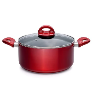 Casserole en alliage d'aluminium de haute qualité four hollandais revêtement antiadhésif en <span class=keywords><strong>céramique</strong></span> fond en acier inoxydable couvercle de <span class=keywords><strong>Pot</strong></span> de bouillon de poulet - Product Image 2