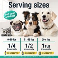 Huile de chanvre pour chats, extrait de chanvre biologique, multivitamines, absorption rapide, gouttes apaisantes et sécurisées pour le soutien des articulations, pour toutes les étapes de vie