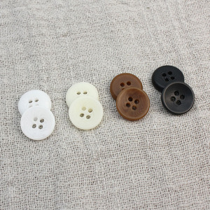 Bán buôn số lượng lớn 20L Áo Fancy jeans nút nhựa nút 4 lỗ cho áo khoác phụ nữ may mặc Vải - Product Image 4