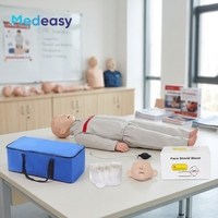 Mannequin d'entraînement RCP enfant Medeasy Standard avec accessoires de compression thoracique pour les premiers secours et la formation médicale