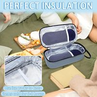 Sac isotherme pour lait maternel avec poche à glace, sac isotherme portable pour le stockage du lait maternel, petit sac élégant pour le stockage du lait maternel