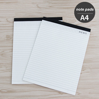 Bloc de notas con impresión personalizada A4, para la Oficina, con logotipo