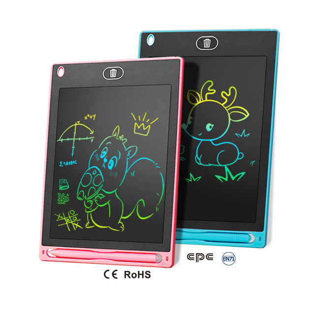8.5 Inch Monochrome Multicolour Screen Paperless Magic Drawing Pad Graphics Tablets for Kids Drawing Toys Erasable Pad