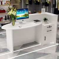 Comptoir de Réception Moderne pour Hôtel, Petit Bureau, Salon de Beauté, Magasin de Vêtements, Décorations de Mariage