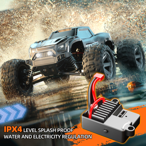 Voiture télécommandée 2,4 G avec contrôle à l'échelle réelle - Monster Truck 4x4 à moteur brossé 1/14, moteur magnétique à couple élevé RS540, résistant aux chocs et réaliste - Product Image 5