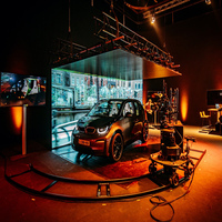 9D Realidad de cine Virtual LED Video Wall Sala de exposiciones interior Bienvenido Pantallas OEM VR/XR Fondo Estudio de cine