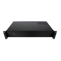 Nuevo Chasis de Servidor Compacto de Torre Completa de 1.5U, Chasis de Montaje en Rack, PC Industrial Mini-ITX con Ventilador en Existencia