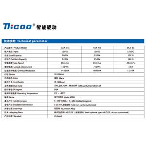 12v या 24v मिनी इलेक्ट्रिक पिस्टन 30mm स्ट्रोक मिनी रैखिक Actuator घर उपकरण उपयोग - Product Image 6