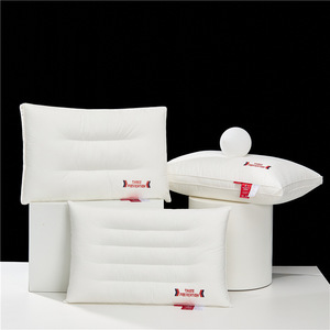 Coussin de protection triple anti-acariens, doux, rectangulaire, pour la maison, 1,1-2 Jin, en fibre synthétique blanche - Product Image 2