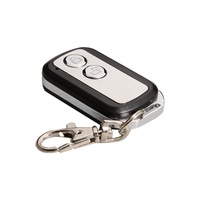 Télécommande d'apprentissage RF 433,92 MHz à 2 boutons pour ouvre-porte de garage YET016 avec indicateur LED et étanchéité