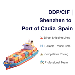 Transitaire maritime professionnel Chine vers le port de Cadix, Espagne, Expédition LCL, DDP, CIF, Marchandises dangereuses et générales, Logistique 7x24 - Product Image 1