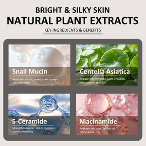 Suero Facial Hidratante con Colágeno y Mucina de <span class=keywords><strong>Caracol</strong></span>, Rejuvenecedor, Iluminador, Reparador y Antienvejecimiento, Venta al Por Mayor de Marca Privada - Product Image 3