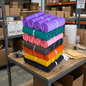 Custom PE Mailer Bag Manufacturer Frosted Transparent Plastic Shipping Bags Poly Envelope Packing Courier Bags Custom Size - Product Image 1