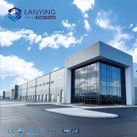 Edificio Logístico de Estructura de Acero Prefabricada, Diseño de Gran Envergadura y Amplio Espacio, Estructura de Alta Resistencia para Almacenamiento y Distribución