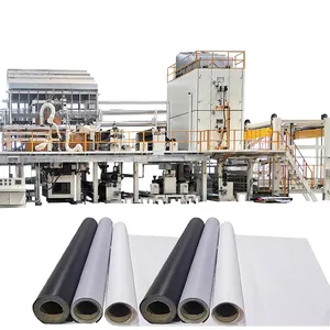 Pabrik Pabrik Youneng Kain Hot Rolling PVC Laminating Coating Mesin untuk Kotak Cahaya Kustomisasi Kain