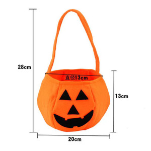 On-woven allowumpkin Tote AG con Hrick o Treat umumpkin asasket rorops allowallow Andy AG para IDS - Product Image 4