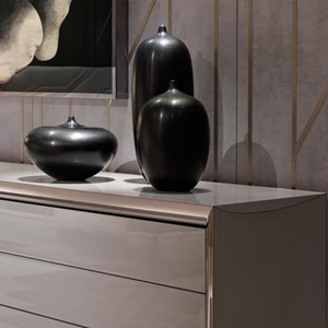 Made in China Bedroom Tall Wood Frame <strong>Storage</strong> Mirrored Finished <strong>Chest</strong> Hamilton Luxury Leather Cover <strong>Chest</strong> of Drawers - Product Image 6