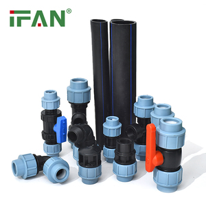 IFAN bán buôn ống nước polyethylene 20-110 mét phụ kiện đường ống <span class=keywords><strong>PP</strong></span> tưới nhanh <span class=keywords><strong>HDPE</strong></span> phụ kiện - Product Image 4