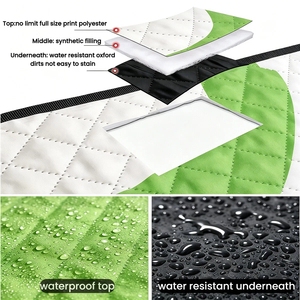 <span class=keywords><strong>Manta</strong></span> de <span class=keywords><strong>Picnic</strong></span> Extra Grande Portátil para Exteriores, 80x80 Pulgadas, <span class=keywords><strong>Impermeable</strong></span>, Plegable, para Playa, Camping, Resistente al Agua - Product Image 3