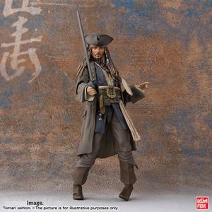 Figurine d'action en PVC Captain Jack Sparrow <span class=keywords><strong>Johnny</strong></span> <span class=keywords><strong>Depp</strong></span> de la série Pirates des Caraïbes : Le Faucon de la Reine (Domestic an 5 Dead Man's Bounty) - Product Image 2