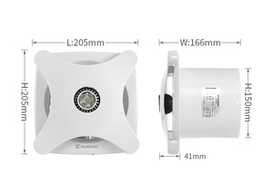 Ventilatore da soffitto per camera alimentato a batteria dal Design moderno di alta qualità <span class=keywords><strong>Elicent</strong></span> in line Fan - Product Image 6