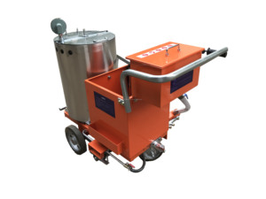 Machine de marquage routier à poussée manuelle LONGSHUN pour <span class=keywords><strong>peinture</strong></span> thermoplastique routière - Product Image 4