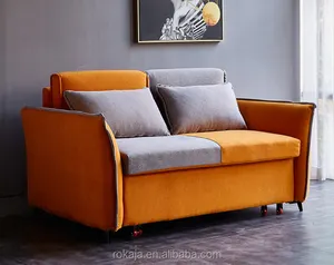 2 Tempat Tidur Sofa Mudah Sofa dengan Tempat Tidur Seks Bed Plus Sofa Grosir Furniture