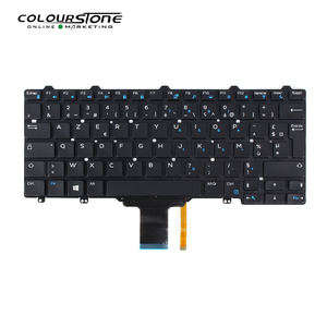 Teclado de Repuesto para Portátil E7250 FR/US, Compatible con Latitude E7250 E5250 E5270 5250 7250, Teclado Interno para Portátil con/sin Retroiluminación - Product Image 2