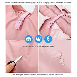 Sac de sport pour femmes, sac de yoga, sac de sport imperméable avec compartiment pour chaussures et poche pour vêtements mouillés - Product Image 3