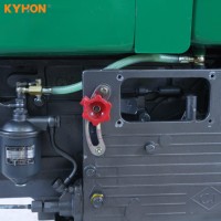 Moteur diesel monocylindre 4 temps refroidi par eau à démarrage électrique de haute qualité, facile à entretenir, KaiHong 13,2 kW Euro 2
