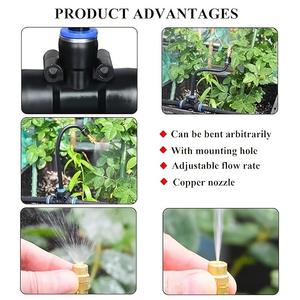 Kit de micro-pulvérisation 10m avec raccord universel, système d'irrigation rapide et économe en eau pour balcon et jardin - Product Image 4